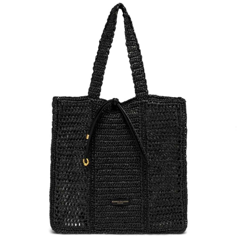 GIANNI CHIARINI Gianni Chiarini Borsa Nefeli Donna Nero in Tessuto e Sintetico - 2