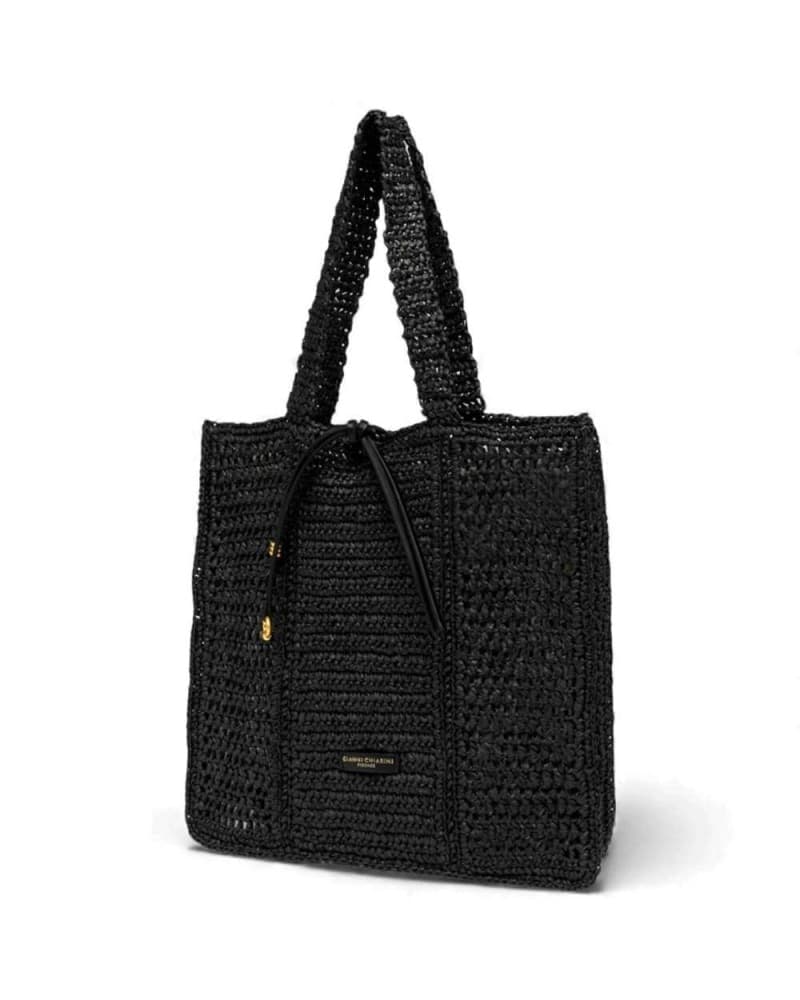 GIANNI CHIARINI Gianni Chiarini Borsa Nefeli Donna Nero in Tessuto e Sintetico - 5