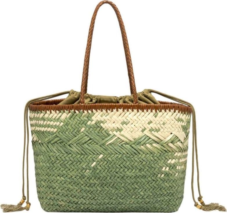 GIANNI CHIARINI Gianni Chiarini Borsa Paloma Donna Willow in Paglia e Pelle - 3
