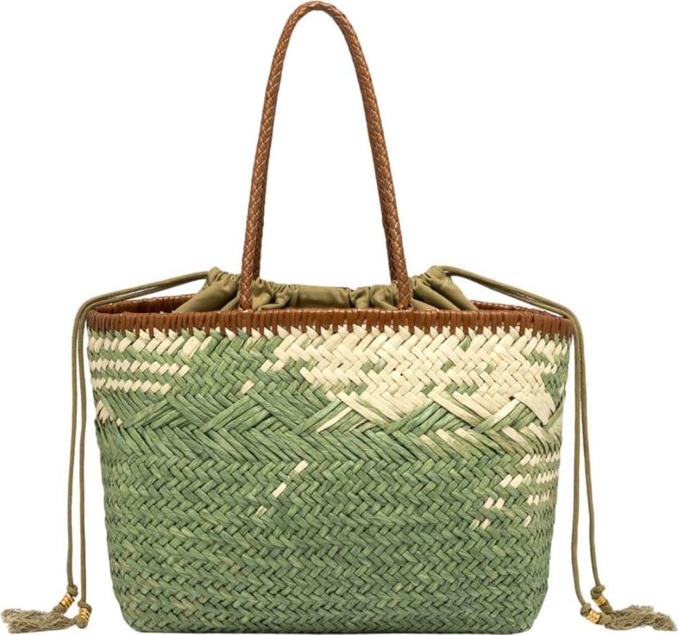 GIANNI CHIARINI Gianni Chiarini Borsa Paloma Donna Willow in Paglia e Pelle - 4
