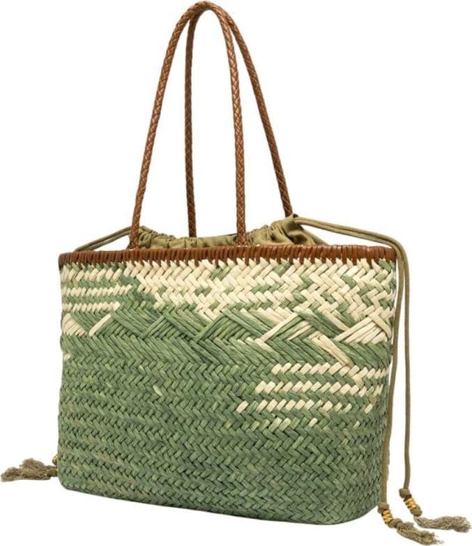 GIANNI CHIARINI Gianni Chiarini Borsa Paloma Donna Willow in Paglia e Pelle - 5