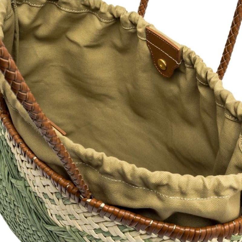 GIANNI CHIARINI Gianni Chiarini Borsa Paloma Donna Willow in Paglia e Pelle - 7