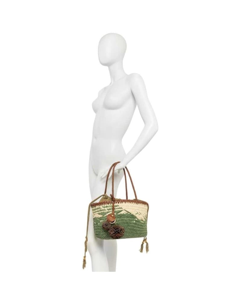 GIANNI CHIARINI Gianni Chiarini Borsa Paloma Donna Willow in Paglia e Pelle - 7