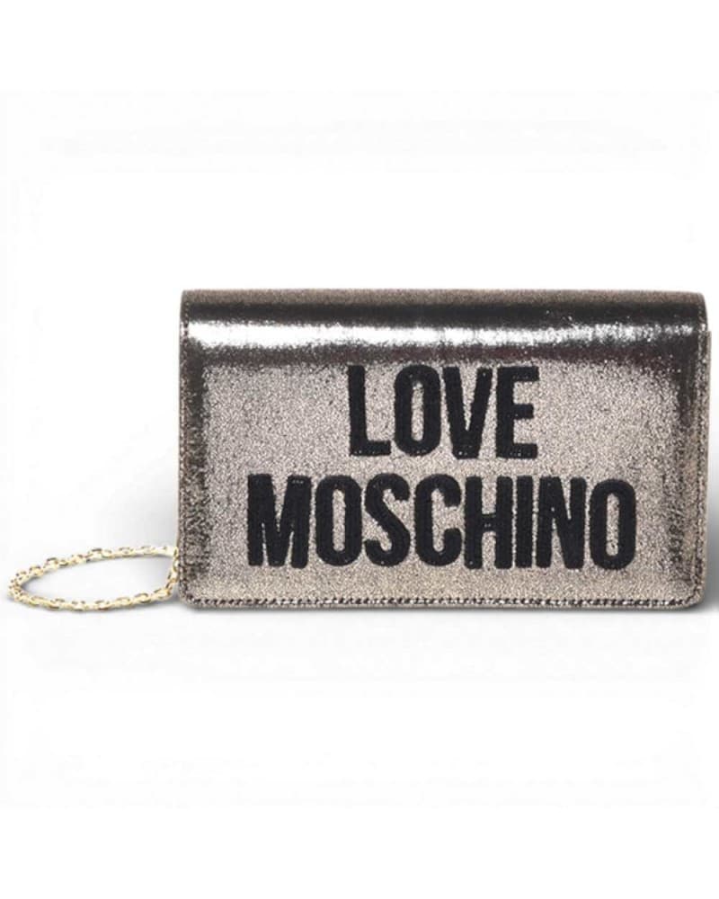 Love Moschino  Shopping Bag Soft Donna Oro in Tessuto - 9