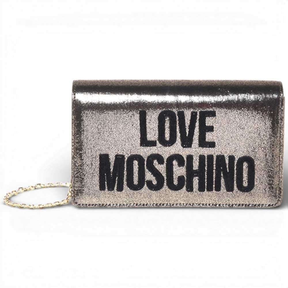 Love Moschino  Shopping Bag Soft Donna Oro in Tessuto - 2