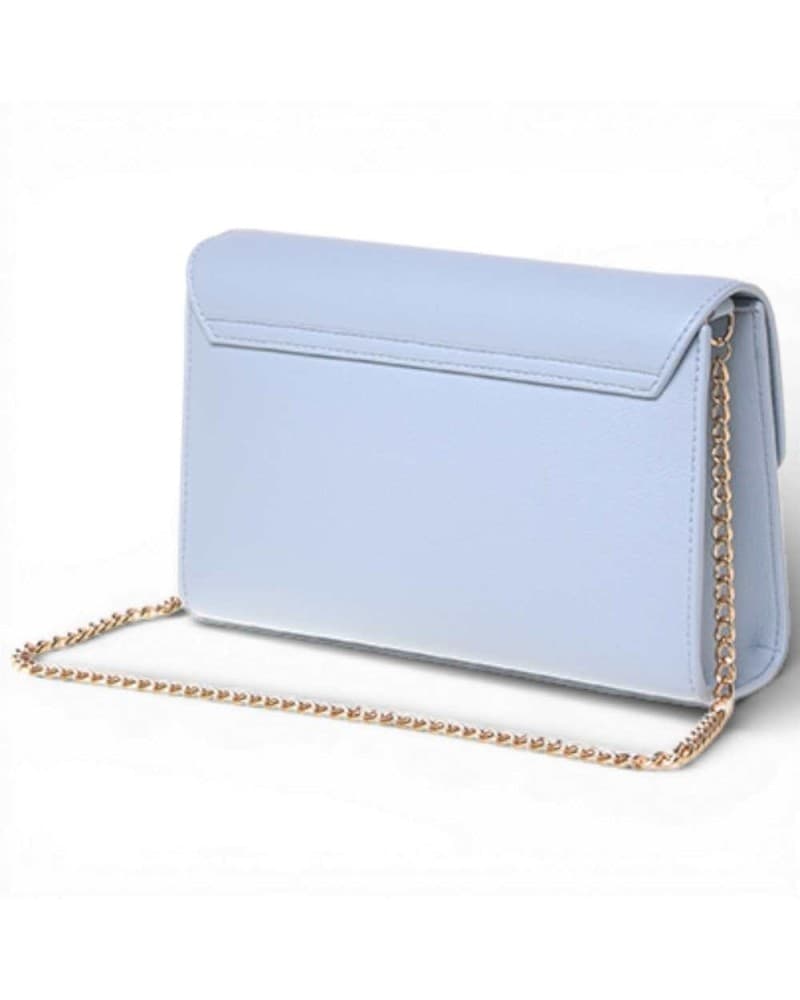 Love Moschino  Borsetta Donna Celeste in Ecopelle con Logo Dorato - 3