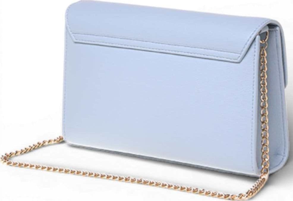Love Moschino  Borsetta Donna Celeste in Ecopelle con Logo Dorato - 4