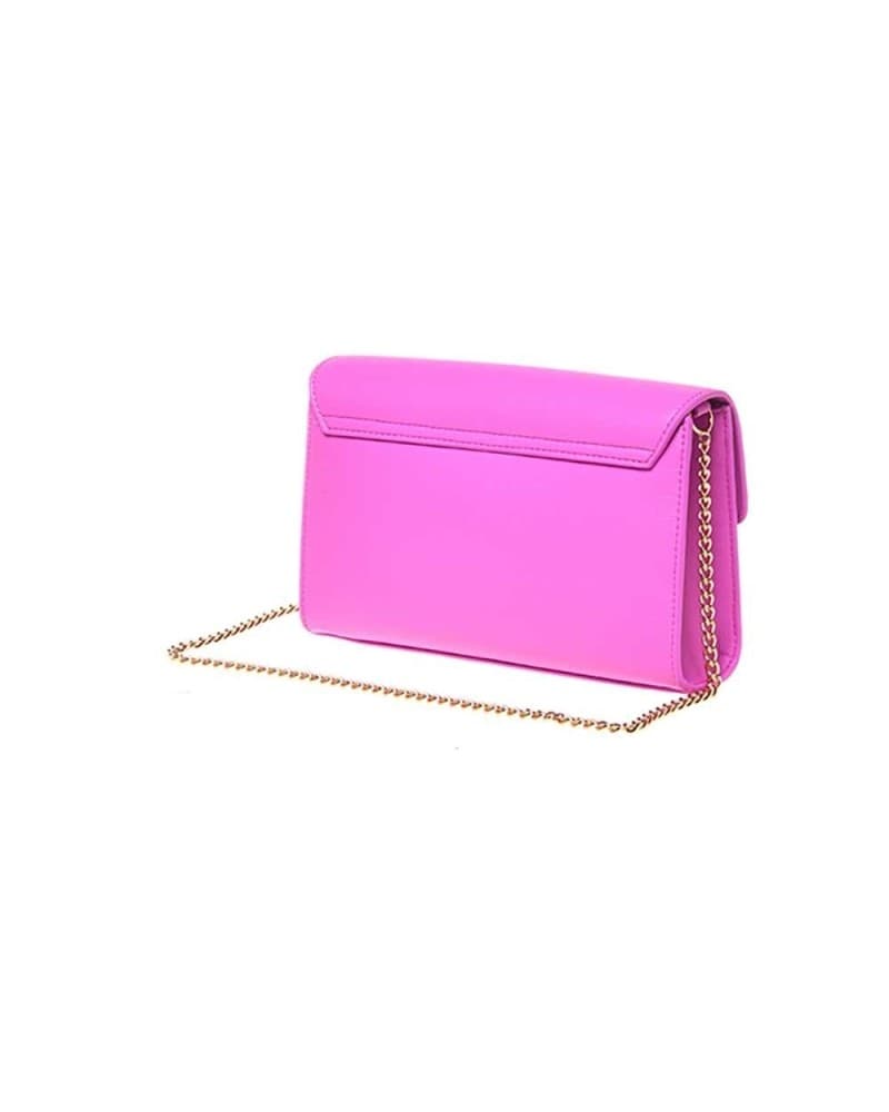 Love Moschino  Borsetta Donna Rosa in Ecopelle Trapuntata con Logo Dorato - 3