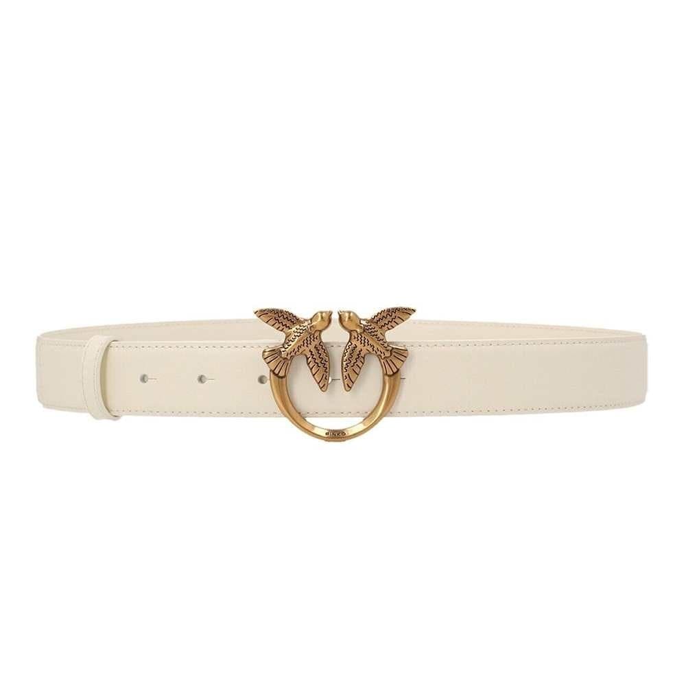 Pinko Cintura PINKO LOVE BERRY Donna Pelle L Bianco - 100125-A0F1-Z14Q-L - 2