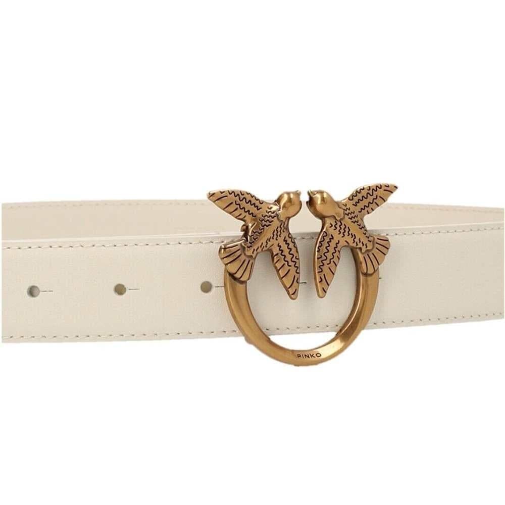 Pinko Cintura PINKO LOVE BERRY Donna Pelle L Bianco - 100125-A0F1-Z14Q-L - 4