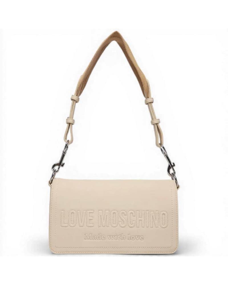 Love Moschino  Borsa Grs Donna Avorio in Sintetico - 9