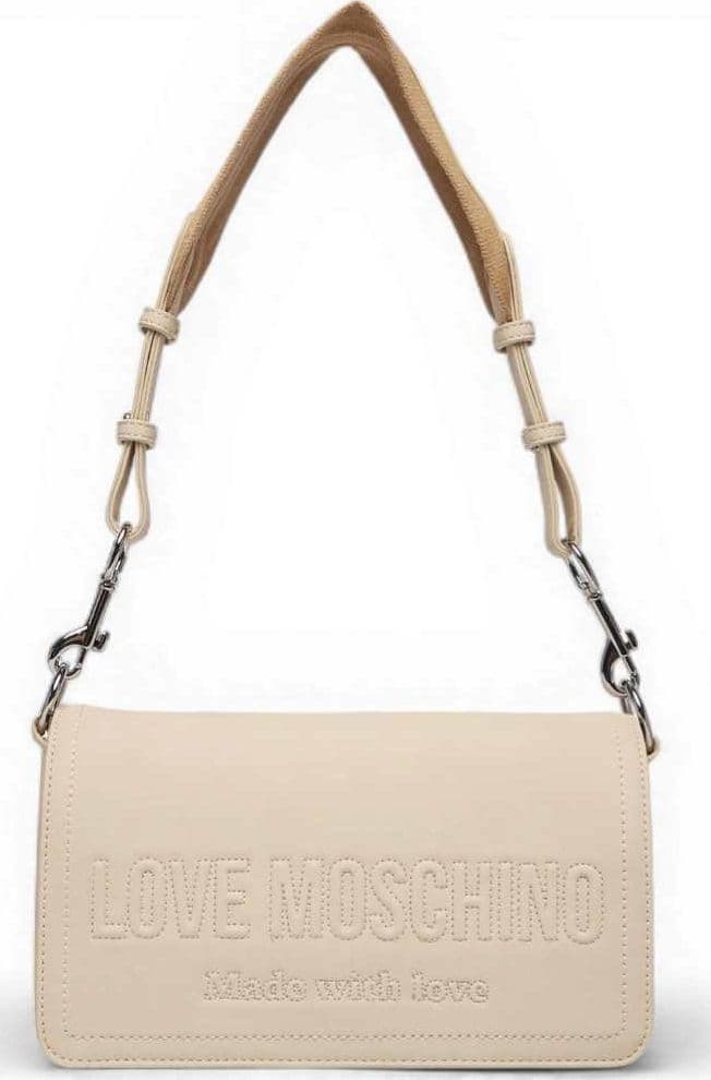 Love Moschino  Borsa Grs Donna Avorio in Sintetico - 2