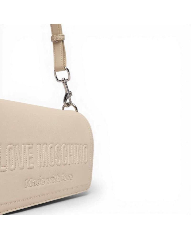 Love Moschino  Borsa Grs Donna Avorio in Sintetico - 3