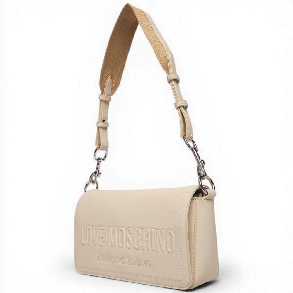 Love Moschino  Borsa Grs Donna Avorio in Sintetico - 8