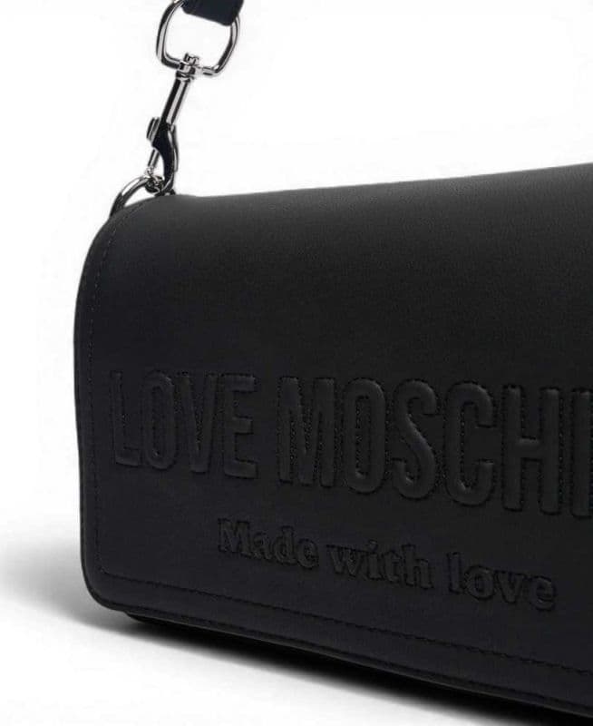 Love Moschino  Borsa Grs Donna Nero in Sintetico - 5