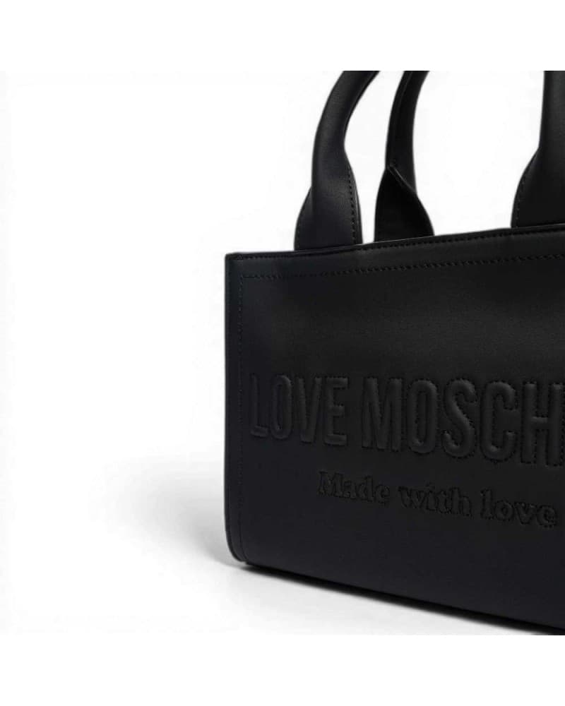 Love Moschino  Borsa Grs Donna Nero in Sintetico - 3