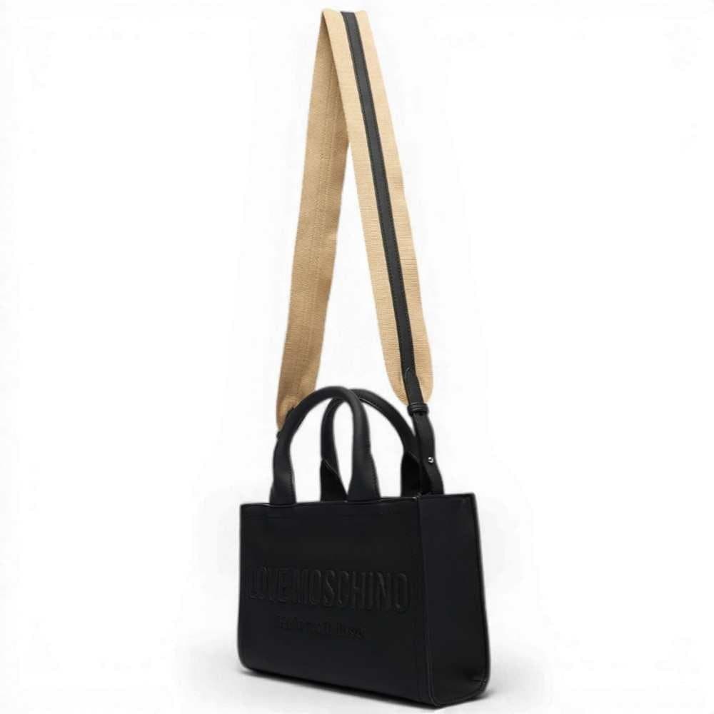 Love Moschino  Borsa Grs Donna Nero in Sintetico - 8