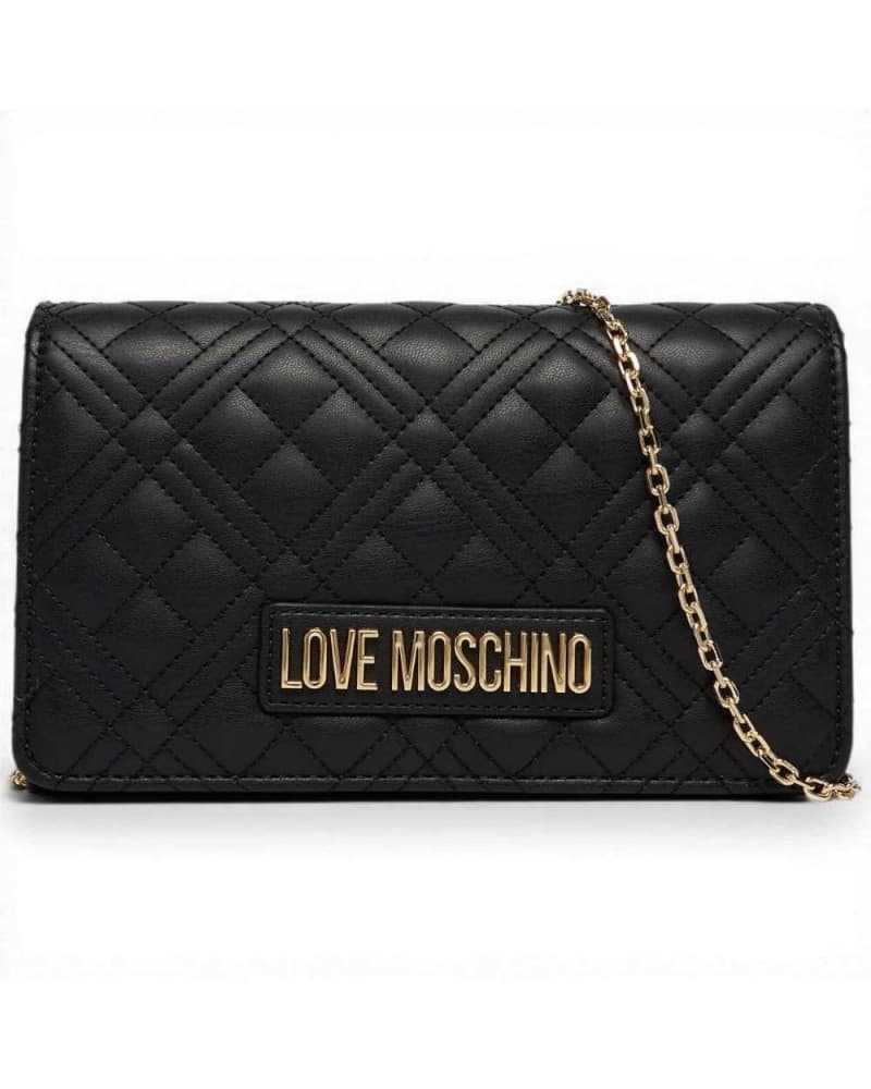 Love Moschino  Borsa Quilted Donna Nero in Sintetico - 9