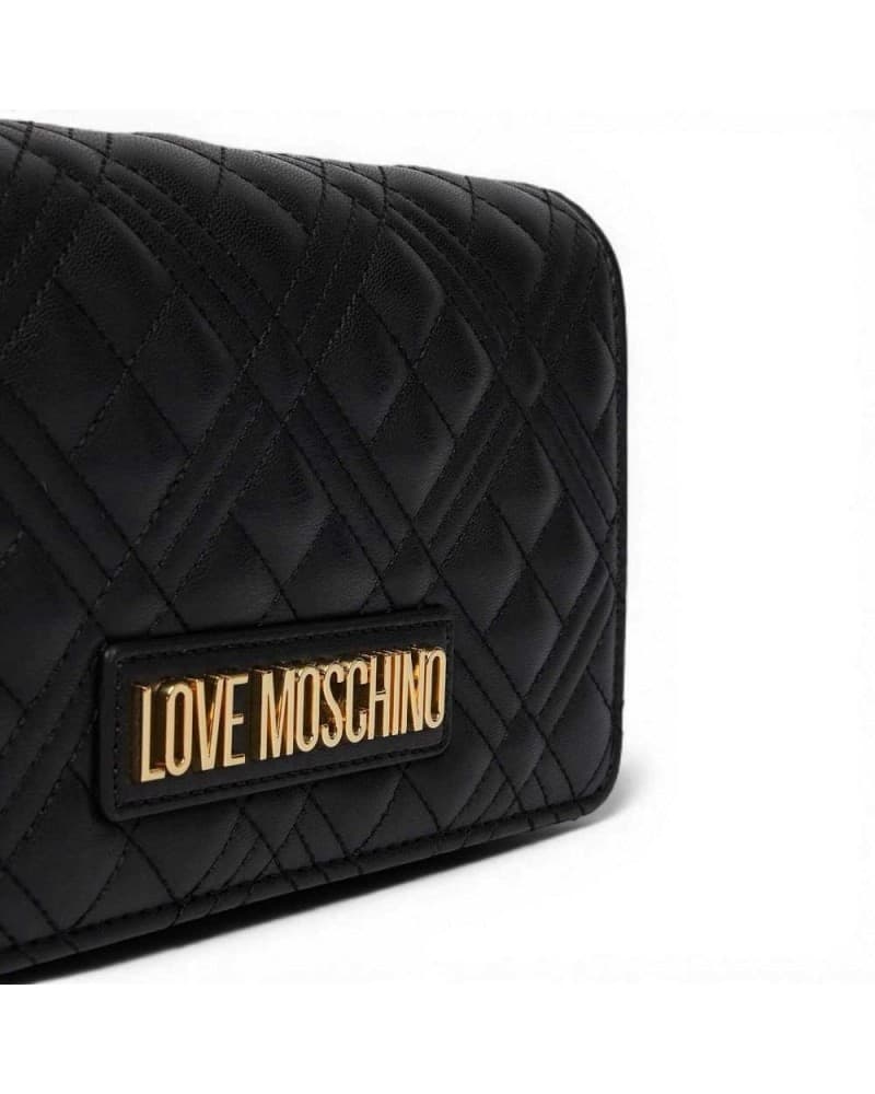 Love Moschino  Borsa Quilted Donna Nero in Sintetico - 3