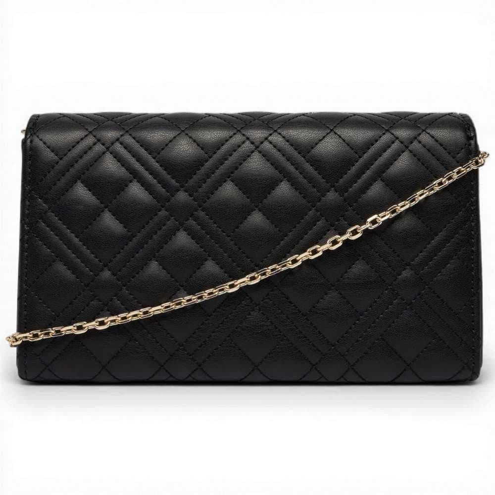 Love Moschino  Borsa Quilted Donna Nero in Sintetico - 6