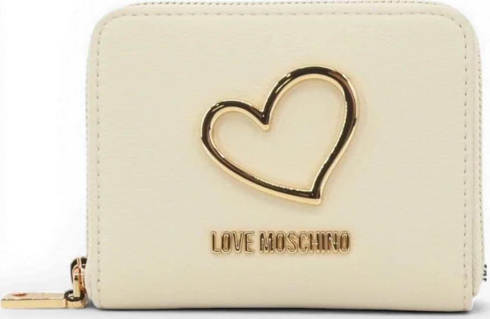 Love Moschino  Portafoglio Donna Avorio in Sintetico - 2
