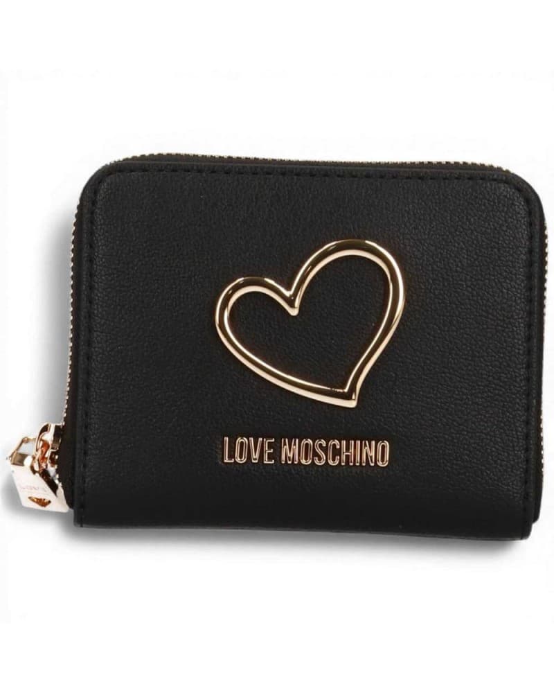 Love Moschino  Portafoglio Donna Nero in Sintetico - 5