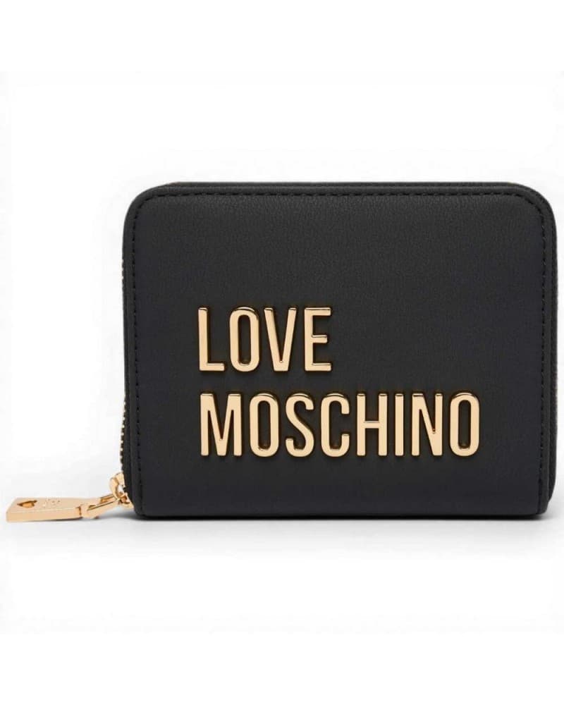 Love Moschino  Portafoglio Grs Donna Nero in Sintetico - 7