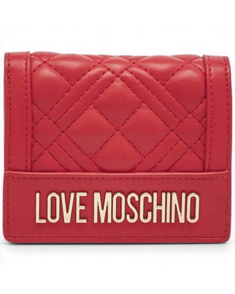 Love Moschino  Portafoglio Quilted Donna Rosso in Sintetico - 9