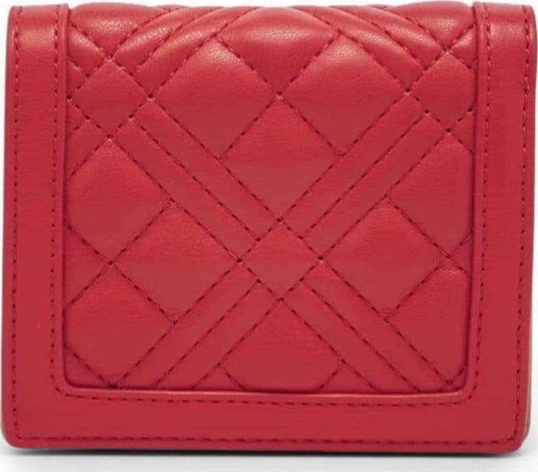Love Moschino  Portafoglio Quilted Donna Rosso in Sintetico - 5