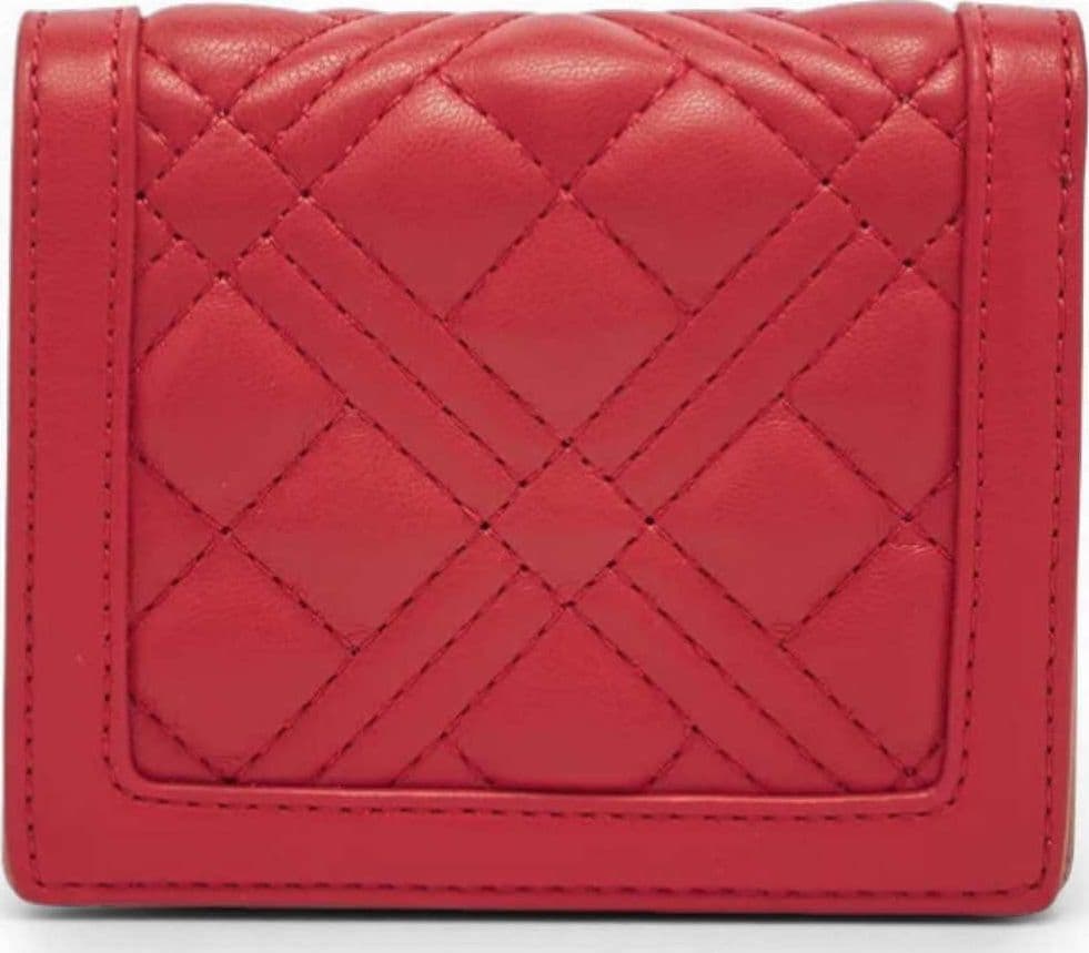 Love Moschino  Portafoglio Quilted Donna Rosso in Sintetico - 6