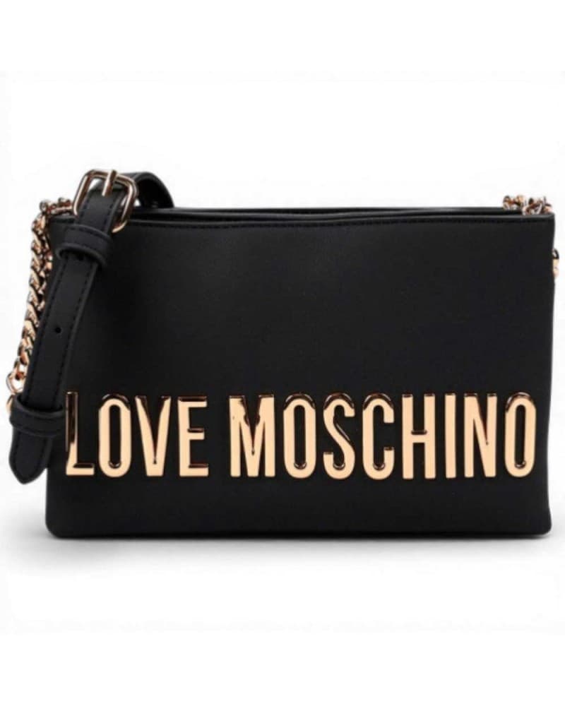 Love Moschino  Shopping Bag Grs Donna Nero in Sintetico - 9