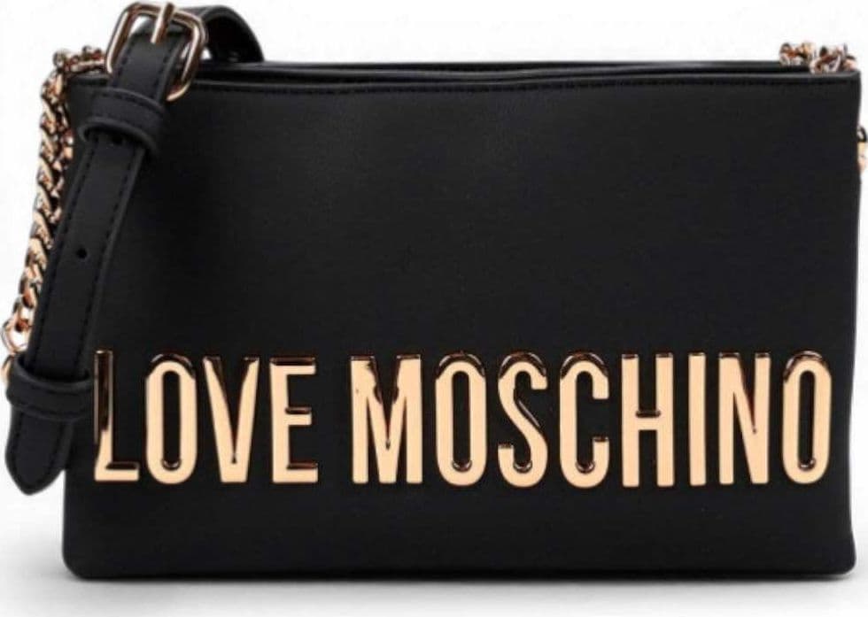 Love Moschino  Shopping Bag Grs Donna Nero in Sintetico - 2