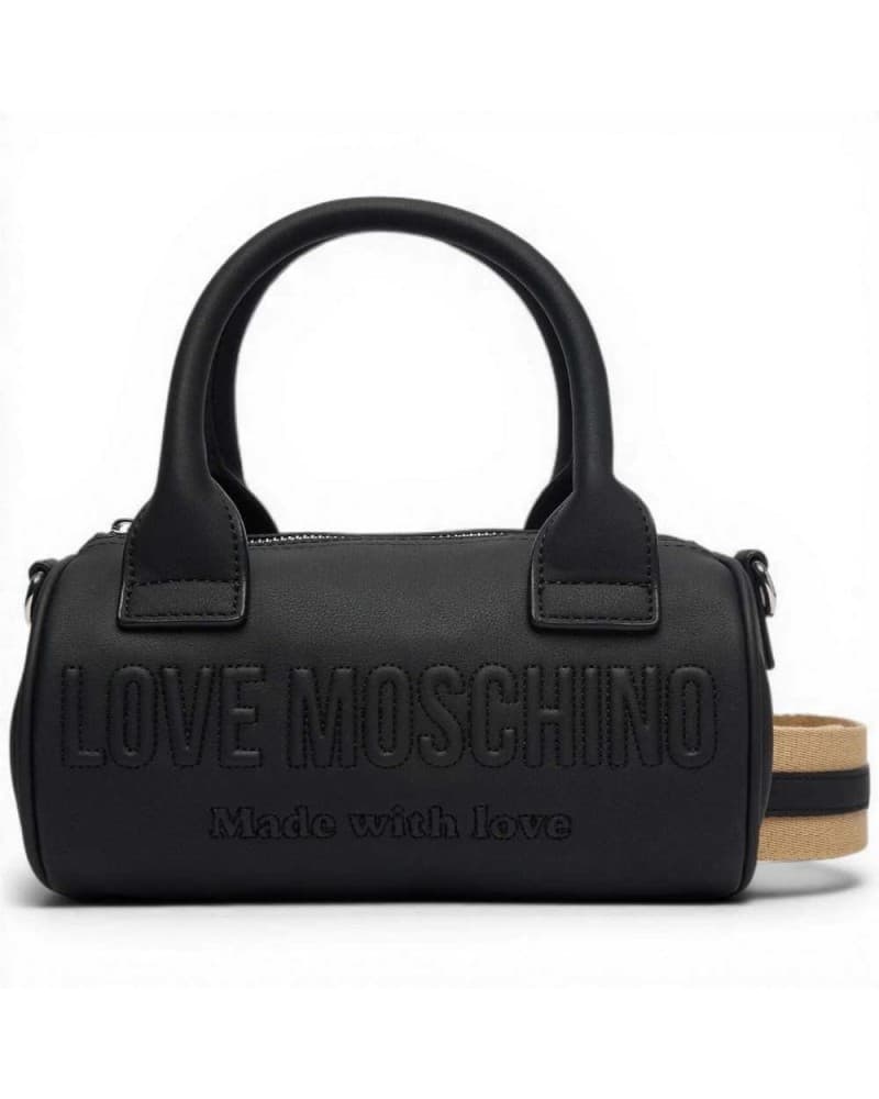 Love Moschino  Shopping Bag Grs Donna Nero in Sintetico - 9
