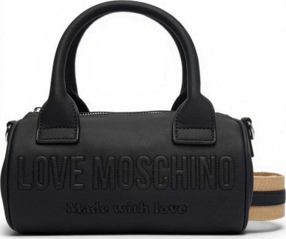 Love Moschino  Shopping Bag Grs Donna Nero in Sintetico - 2