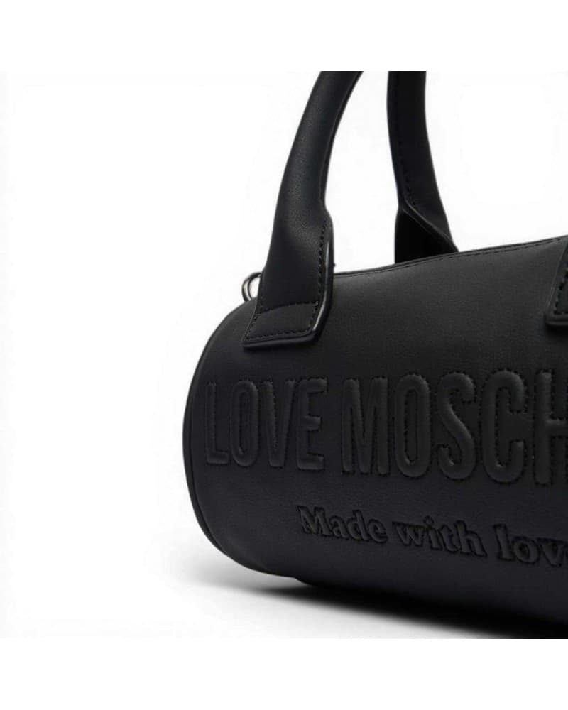 Love Moschino  Shopping Bag Grs Donna Nero in Sintetico - 3