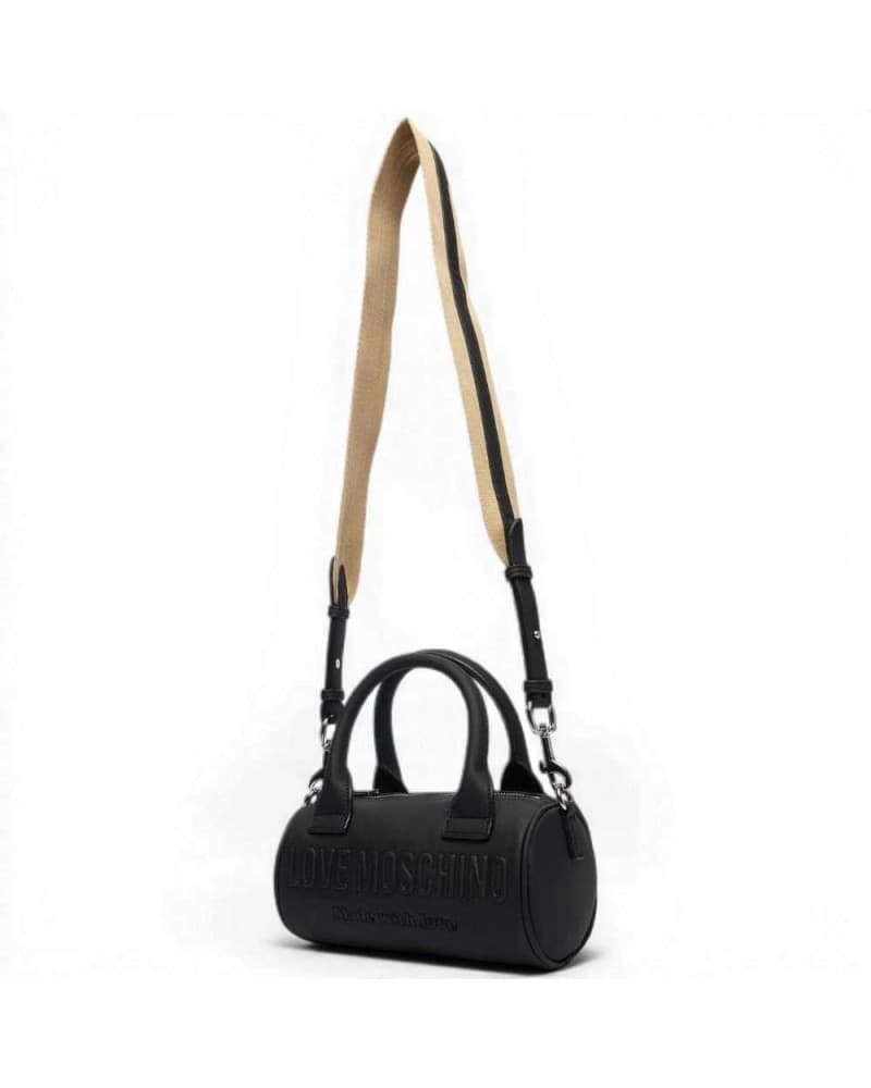 Love Moschino  Shopping Bag Grs Donna Nero in Sintetico - 5