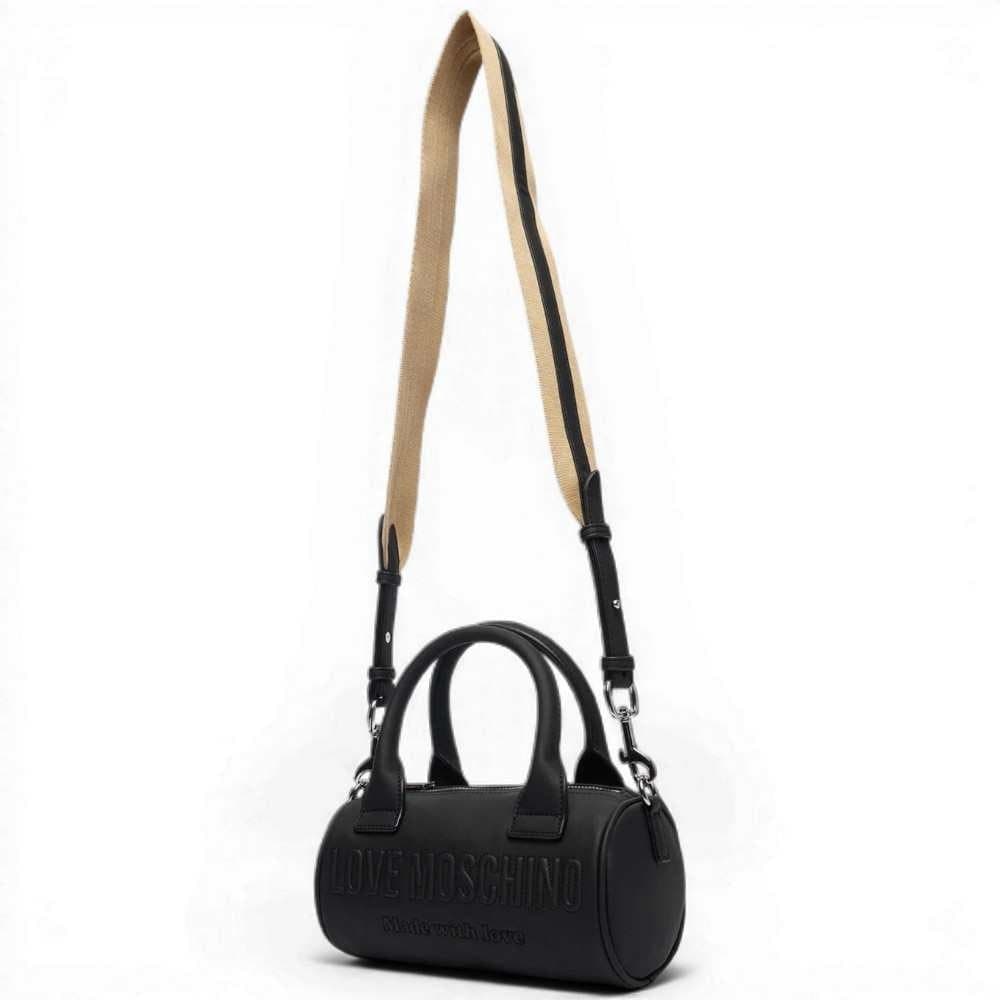 Love Moschino  Shopping Bag Grs Donna Nero in Sintetico - 6