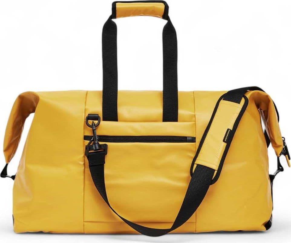 MANDARINA DUCK Borsone Mandarina Duck ECO COATED DUFFLE / DUCK YELLOW Giallo - P10OSB0205J - 6