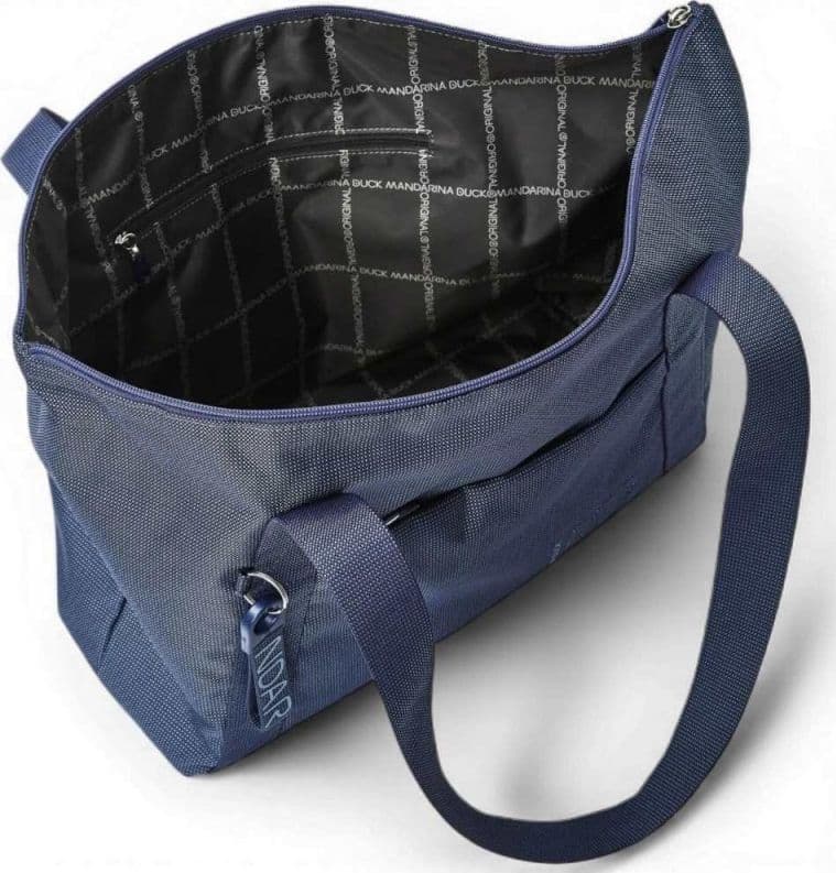 MANDARINA DUCK Mandarina Duck Borsa shopper MD20 Donna Deep Blue in Mitrix - 7