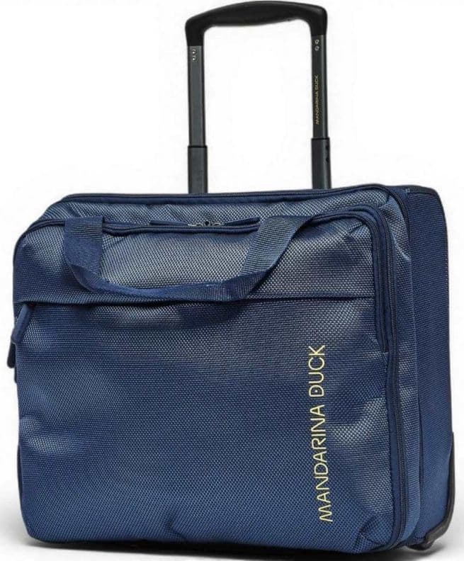 MANDARINA DUCK Mandarina Duck Rolling Tote Zephyr Donna Dress Blue in Sintetico - 3