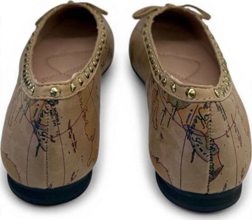 ALVIERO MARTINI 1 CLASSE Alviero Martini 1 Classe Ballerine Geo Classic Donna Naturale Taglia 36 - 6
