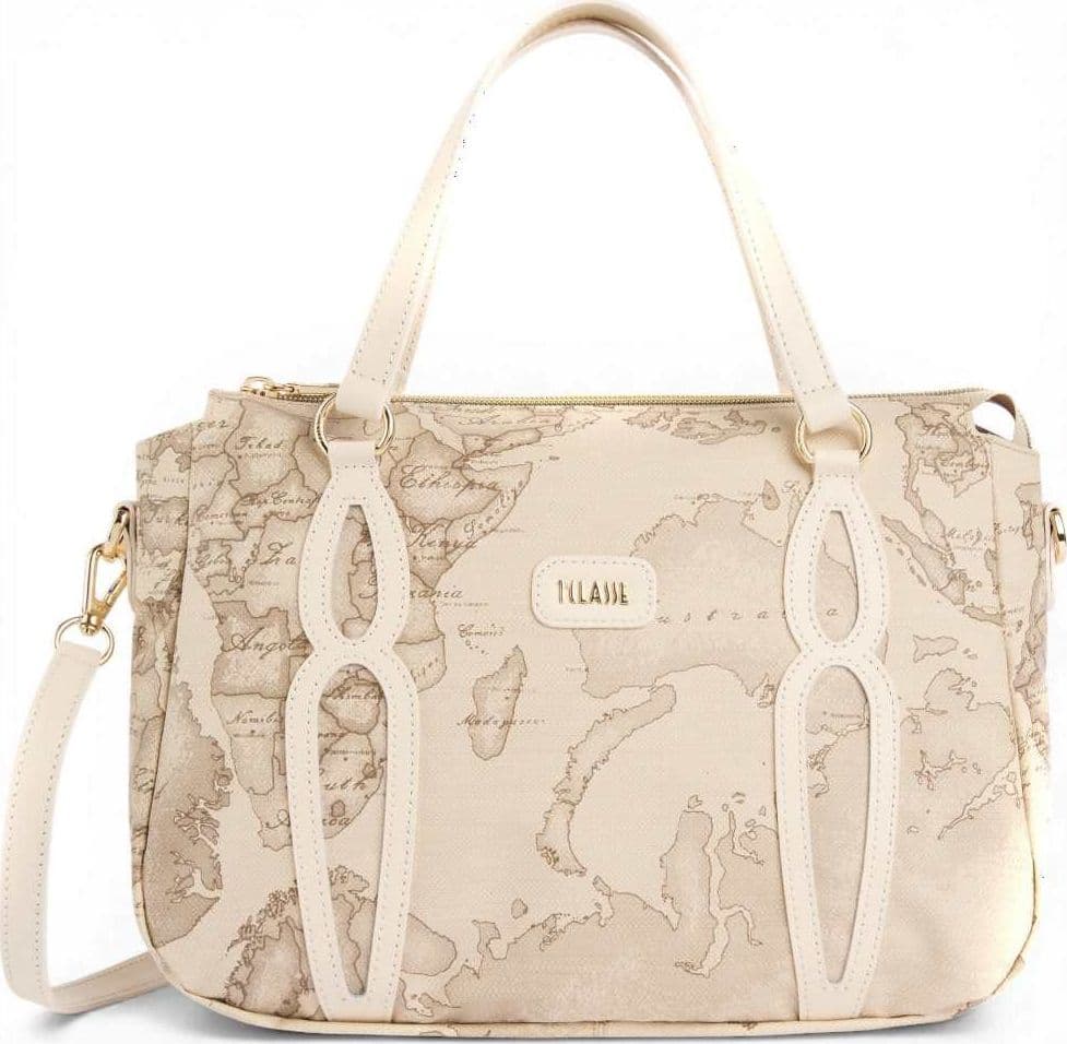 ALVIERO MARTINI 1 CLASSE Alviero Martini 1 Classe Borsa a mano Soft Petals Donna Rafia in Tessuto e Pelle - 2
