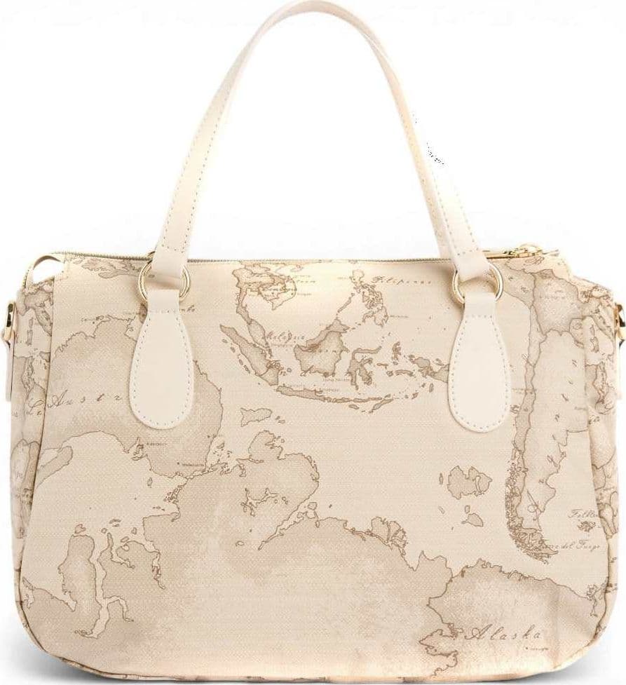 ALVIERO MARTINI 1 CLASSE Alviero Martini 1 Classe Borsa a mano Soft Petals Donna Rafia in Tessuto e Pelle - 4