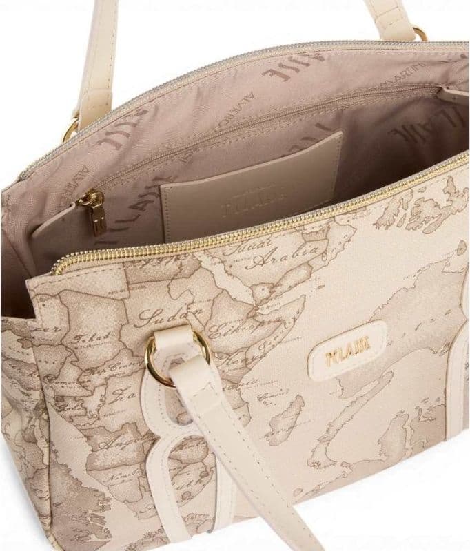 ALVIERO MARTINI 1 CLASSE Alviero Martini 1 Classe Borsa a mano Soft Petals Donna Rafia in Tessuto e Pelle - 5