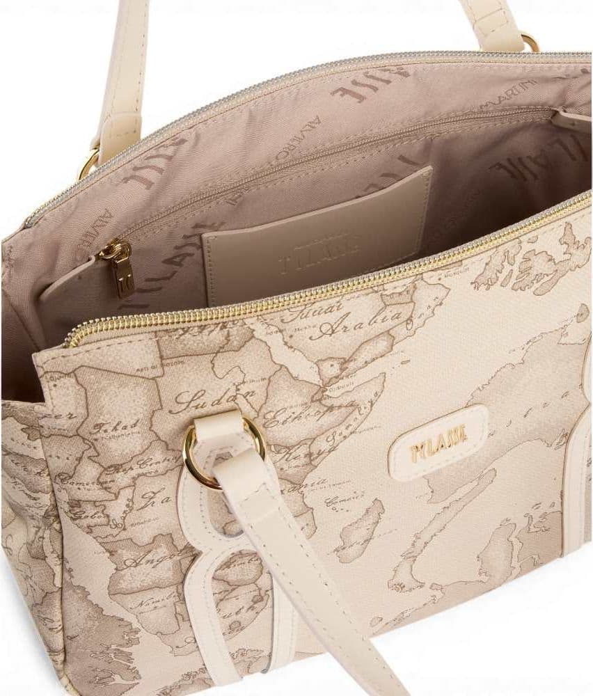 ALVIERO MARTINI 1 CLASSE Alviero Martini 1 Classe Borsa a mano Soft Petals Donna Rafia in Tessuto e Pelle - 6