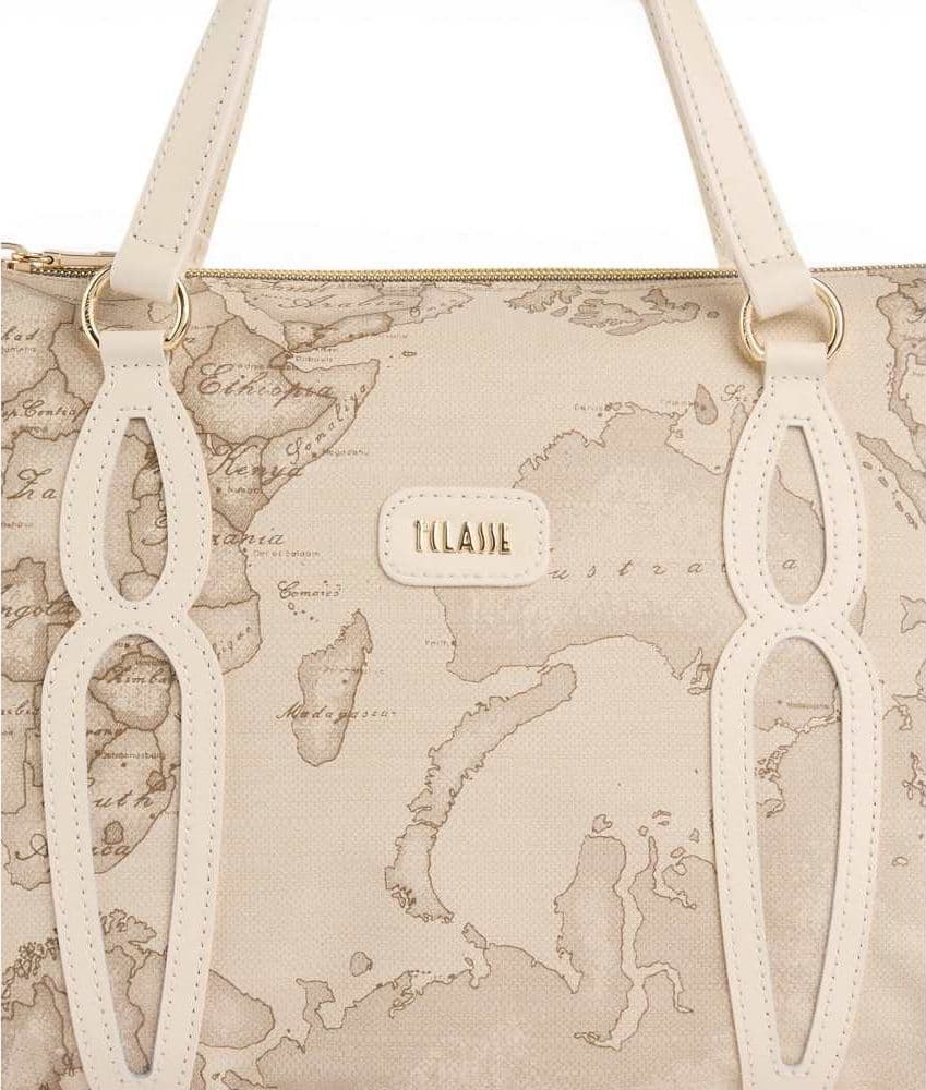 ALVIERO MARTINI 1 CLASSE Alviero Martini 1 Classe Borsa a mano Soft Petals Donna Rafia in Tessuto e Pelle - 8