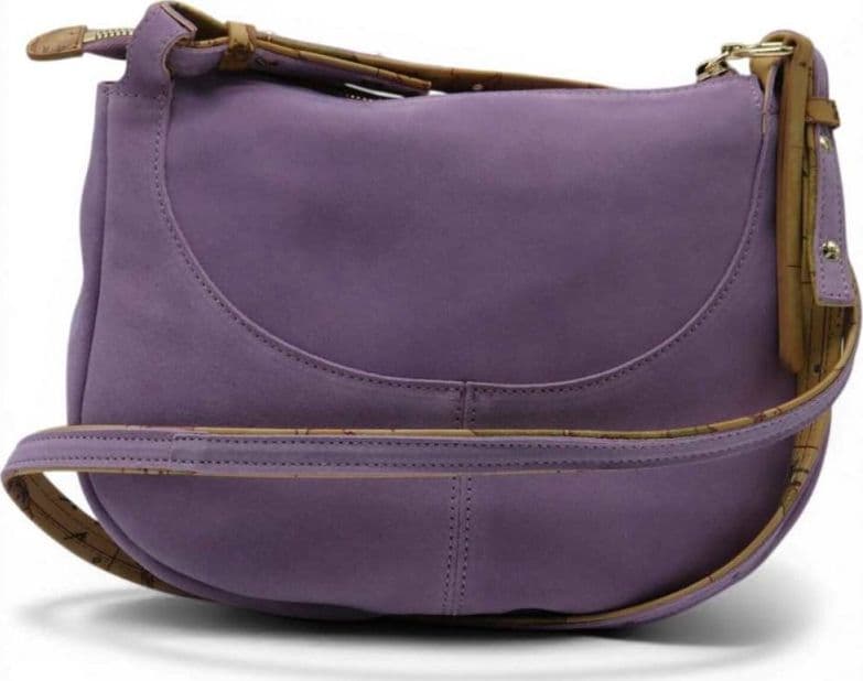 ALVIERO MARTINI 1 CLASSE Alviero Martini 1 Classe Borsa a tracolla Tribal Leather Donna Lilla in Camoscio e Pelle - 5