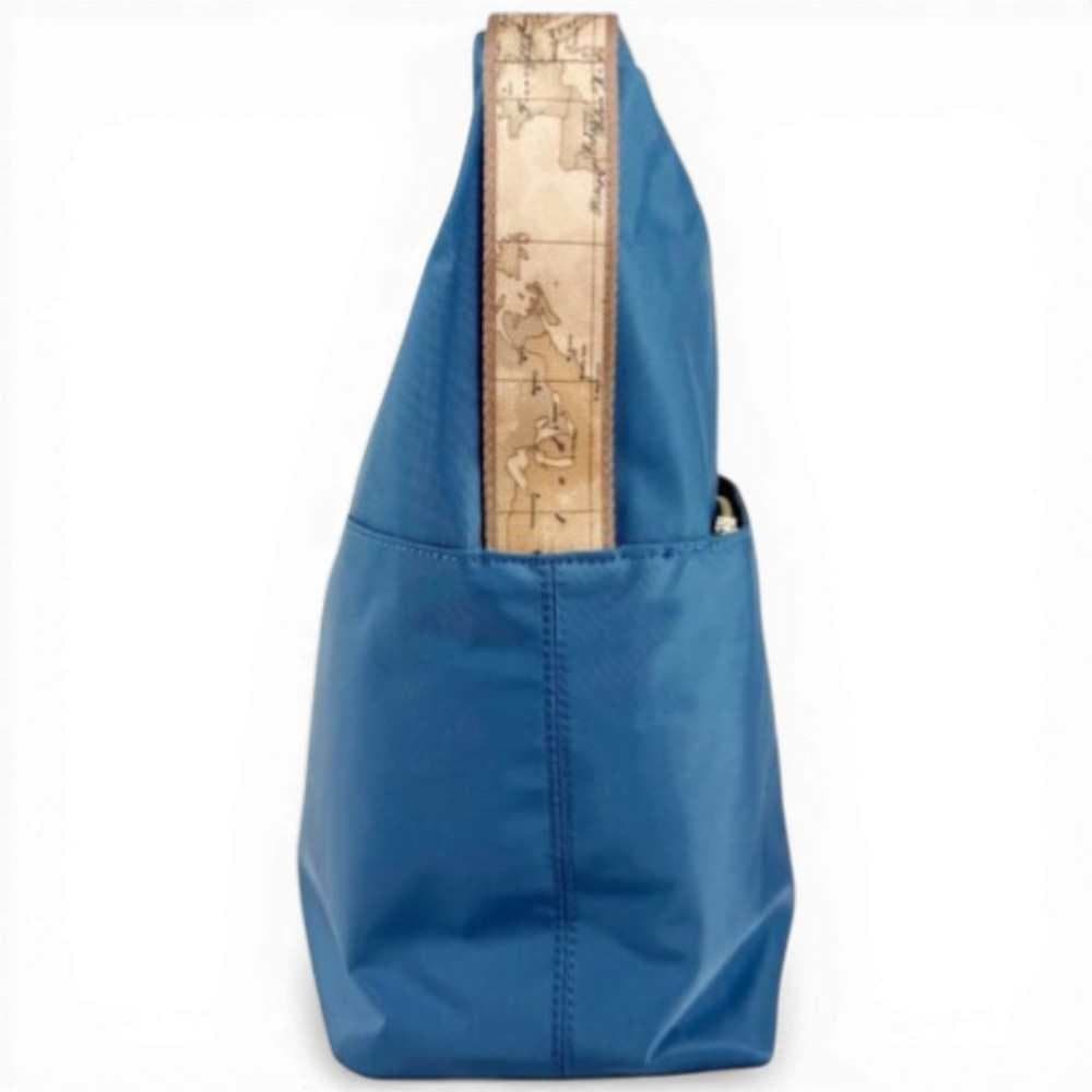ALVIERO MARTINI 1 CLASSE Alviero Martini 1 Classe Borsa hobo Breeze Nylon Donna Blu Pacifico in Tessuto - 6