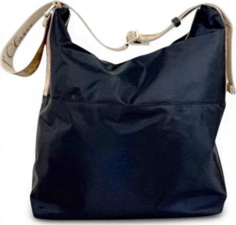 ALVIERO MARTINI 1 CLASSE Alviero Martini 1 Classe Borsa hobo Breeze Nylon Donna Nero in Tessuto - 3