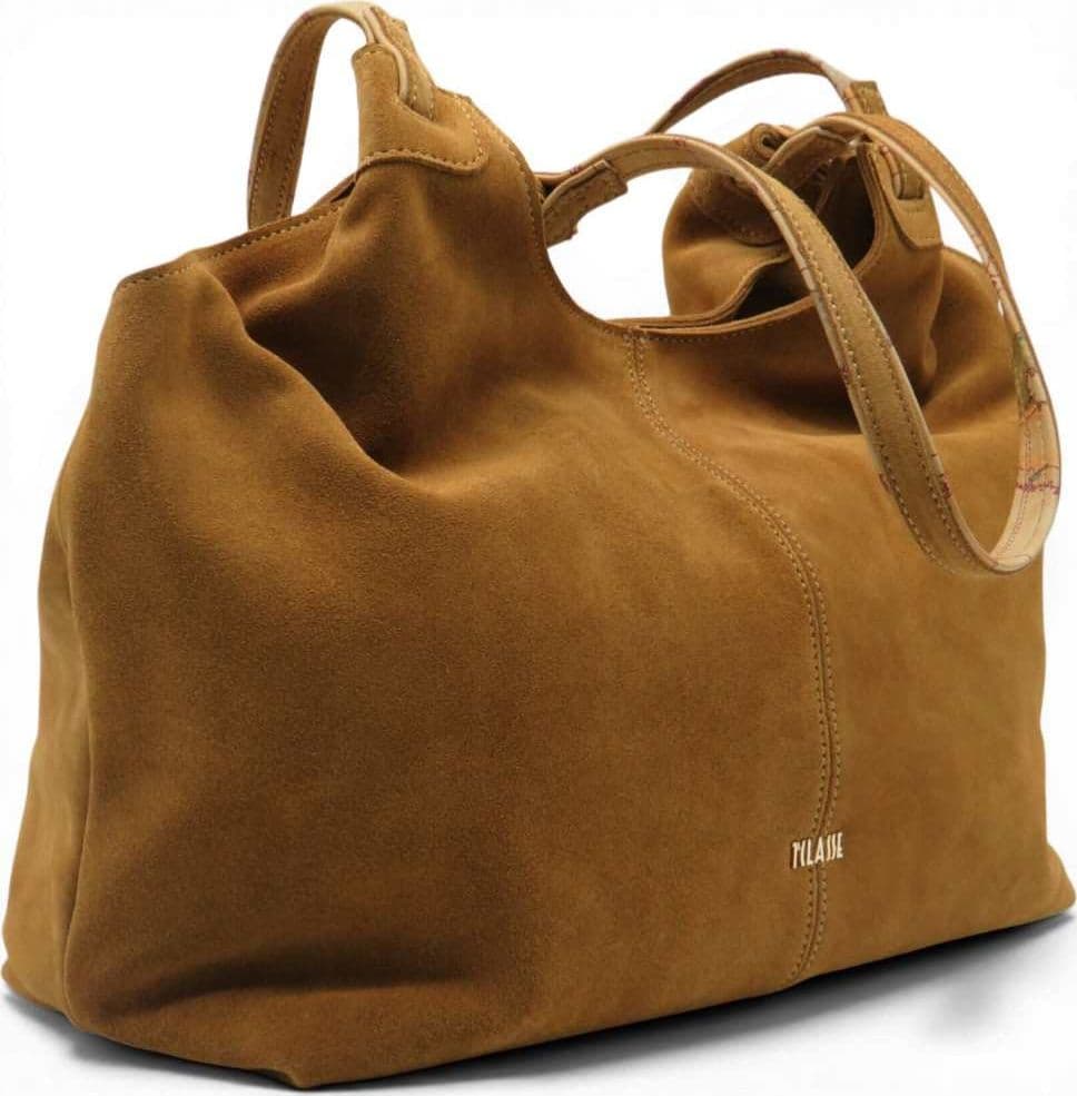 ALVIERO MARTINI 1 CLASSE Alviero Martini 1 Classe Borsa hobo Donna Tabacco in Camoscio e Pelle - 4